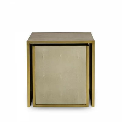 Monarch Kendall Sled Nesting Tables | Perigold