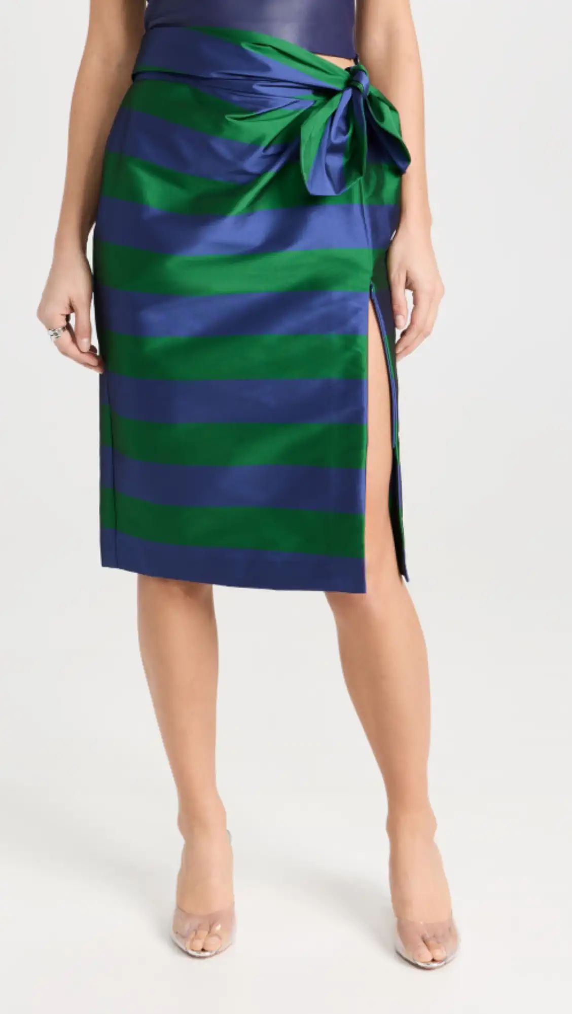 Bernadette Cecile Striped Knee Length Skirt | Shopbop | Shopbop