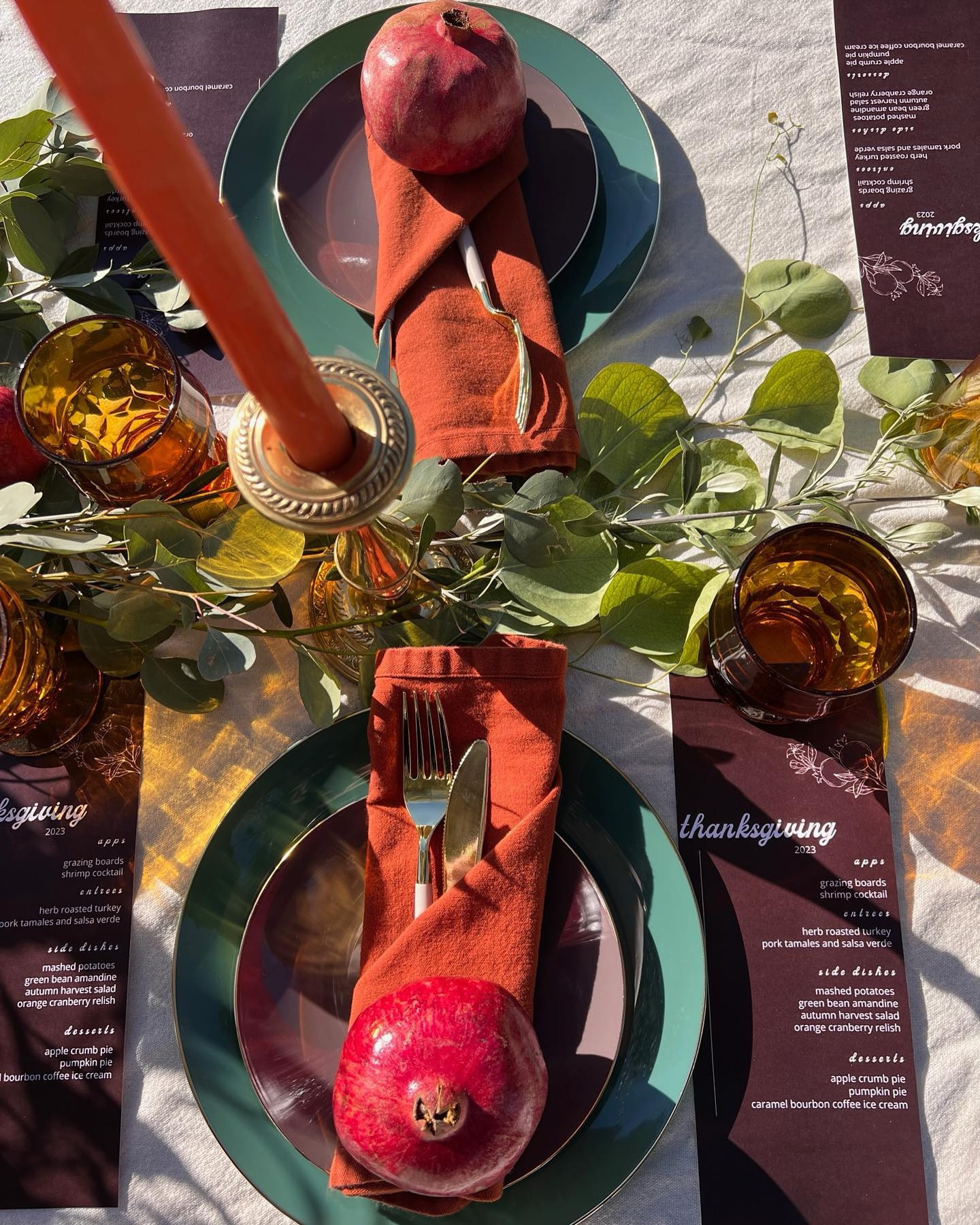 Scenes from Thanksgiving! How was everyone’s holiday? #cocktails #hosting #holidaytablescape