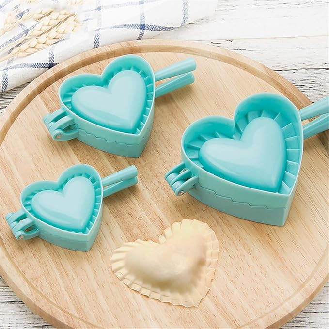 Ravioli Maker Set, VolksRose 3 Pack Plastic Pierogi Dumpling Maker Wrapper Pastry Dough Press Pie... | Amazon (US)