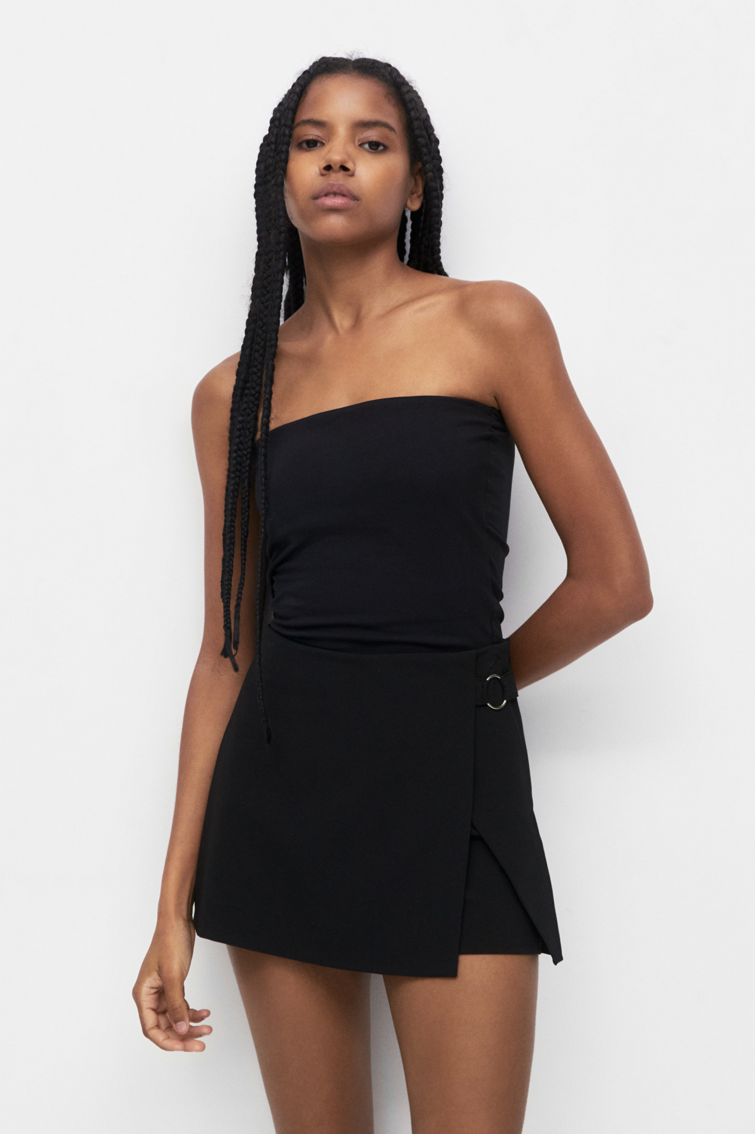 Wrap skort | PULL and BEAR UK