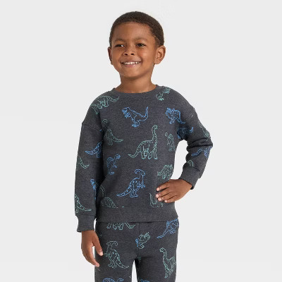 Toddler Boys' Fleece Crew Sweatshirt - Cat & Jack™ | Target