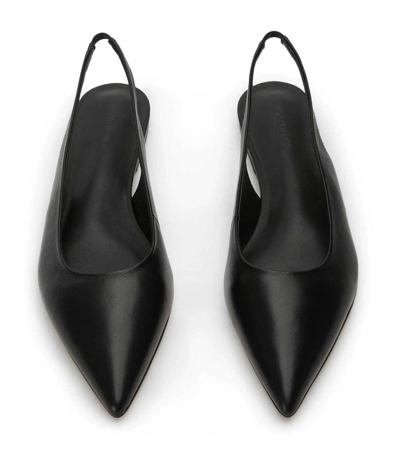 Javier Black Venice Flats | Tony Bianco US