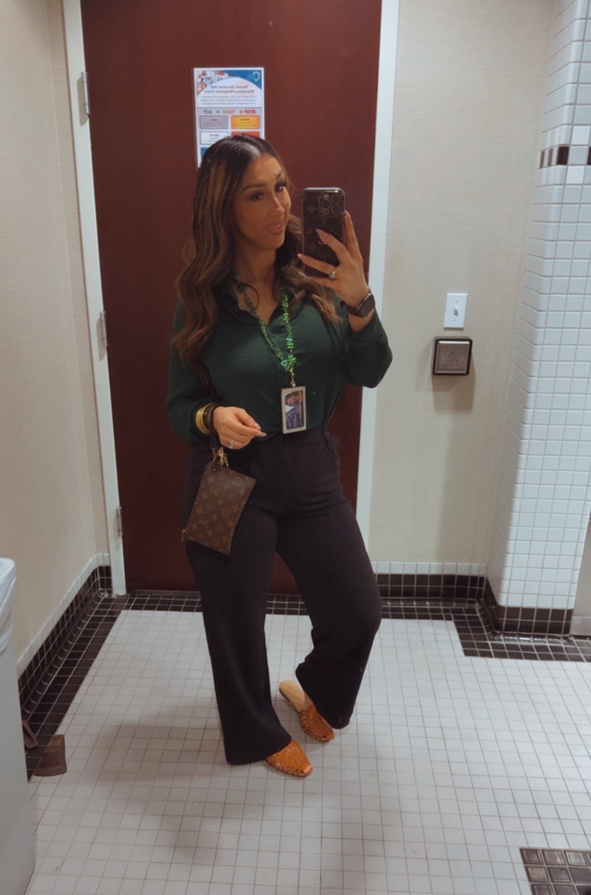 St. Patties work Fit 💚 #officeootd #ootd #officefashuon #corporategirly  

#LTKgrwm #LTKWorkwear #LTKMidsize