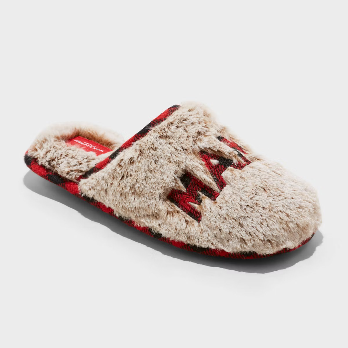 Women's Holiday Mama Bear Scuff Slippers - Wondershop™ Brown | Target