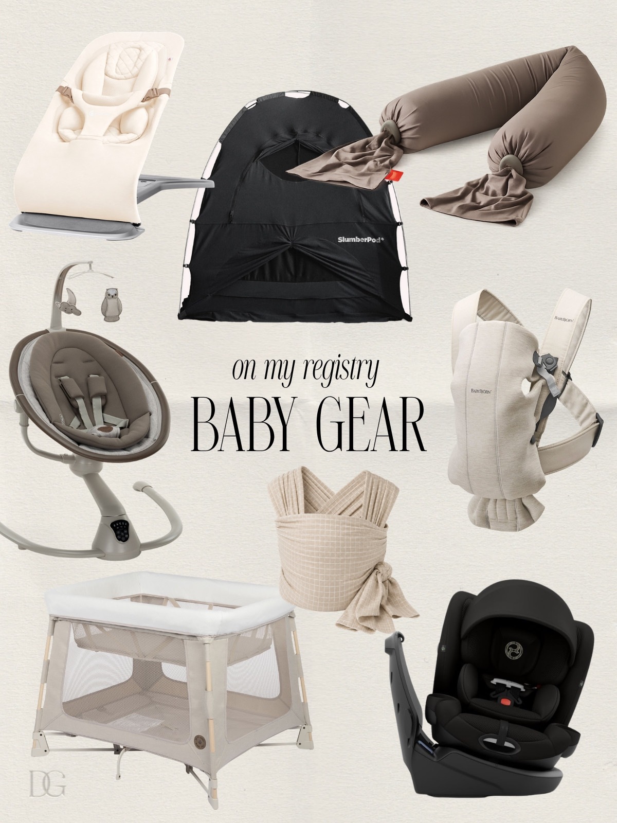 BABY REGISTRY 🐣 | Bigger baby gear items that made our registry after lots of research, comparing reviews and deciding what would work best for our everyday!

baby gear, baby registry must haves, newborn essentials, first time mom, baby bouncer, baby carrier, infant car seat, baby products 

 #LTKBaby #LTKBump