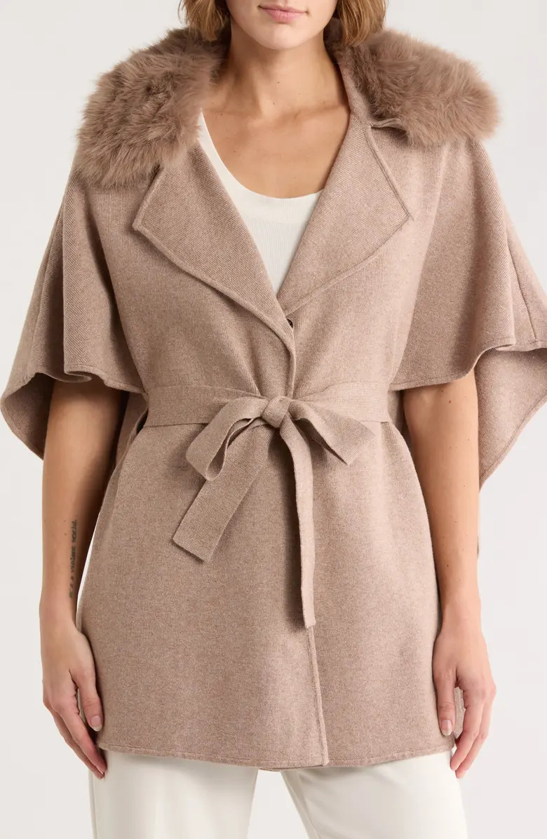 La Fiorentina Faux Fur Cape | Nordstromrack | Nordstrom Rack