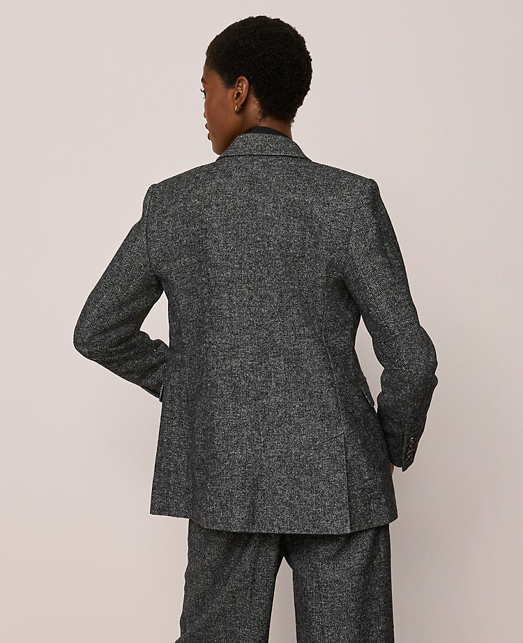 The Greenwich Blazer in Herringbone | Ann Taylor