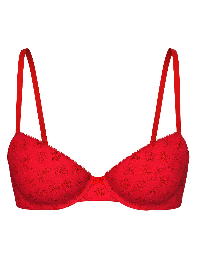 Buy Ryder Push-Up Eyelet Bikini Top, Bandana Red - Order Bikini Top online - PINK US | Victoria's Secret (US / CA )