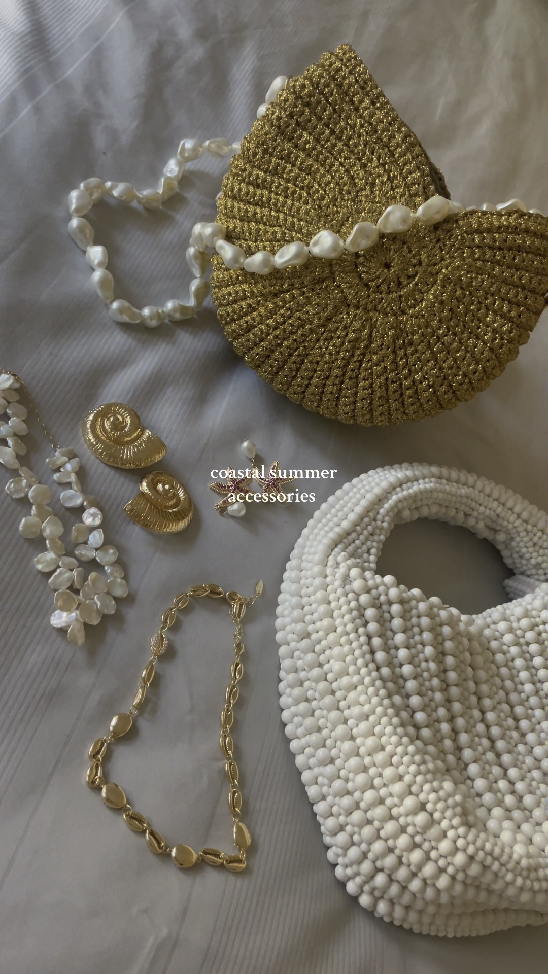 Summer vacation accessories 🐚✨🌊

#LTKVideo #LTKStyleTip #LTKTravel