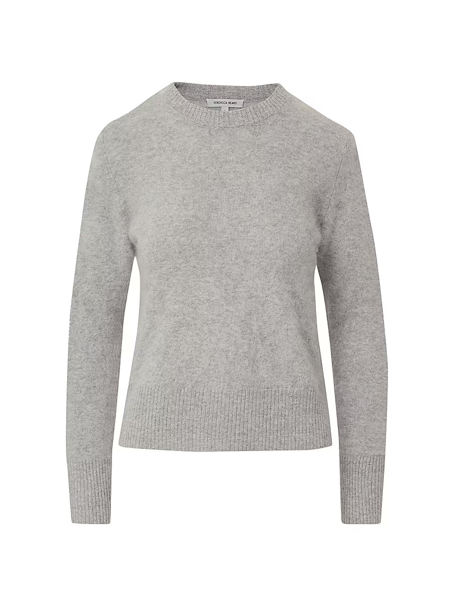 Women's Pippen Brushed Cashmere Sweater - Heather Grey - Size XS | Saks Fifth Avenue