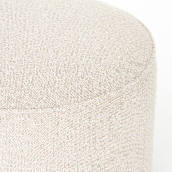 Sinclair Round Ottoman Knoll Natural | Scout & Nimble