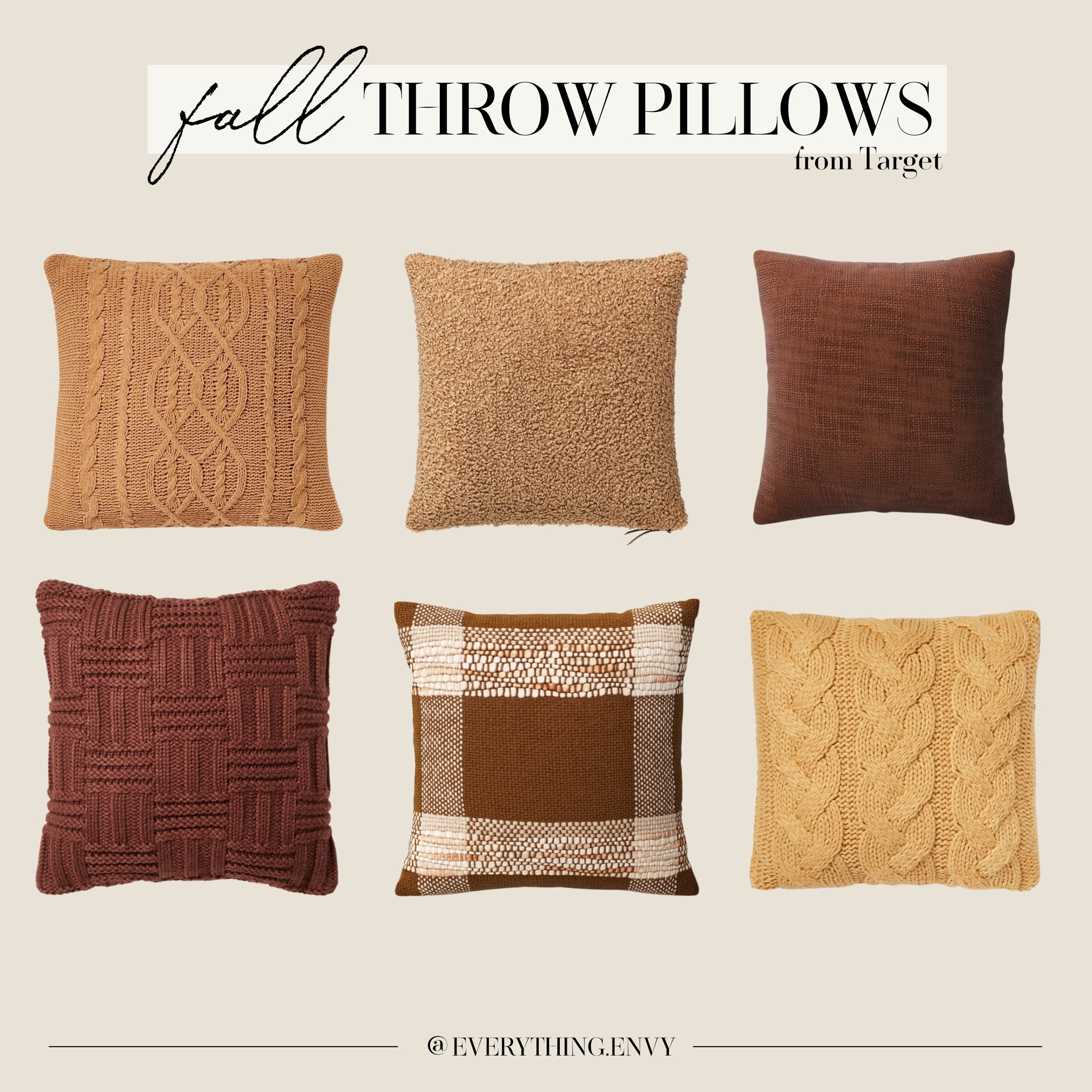 Fall Throw Pillows from Target 🍂

#LTKSeasonal #LTKHoliday