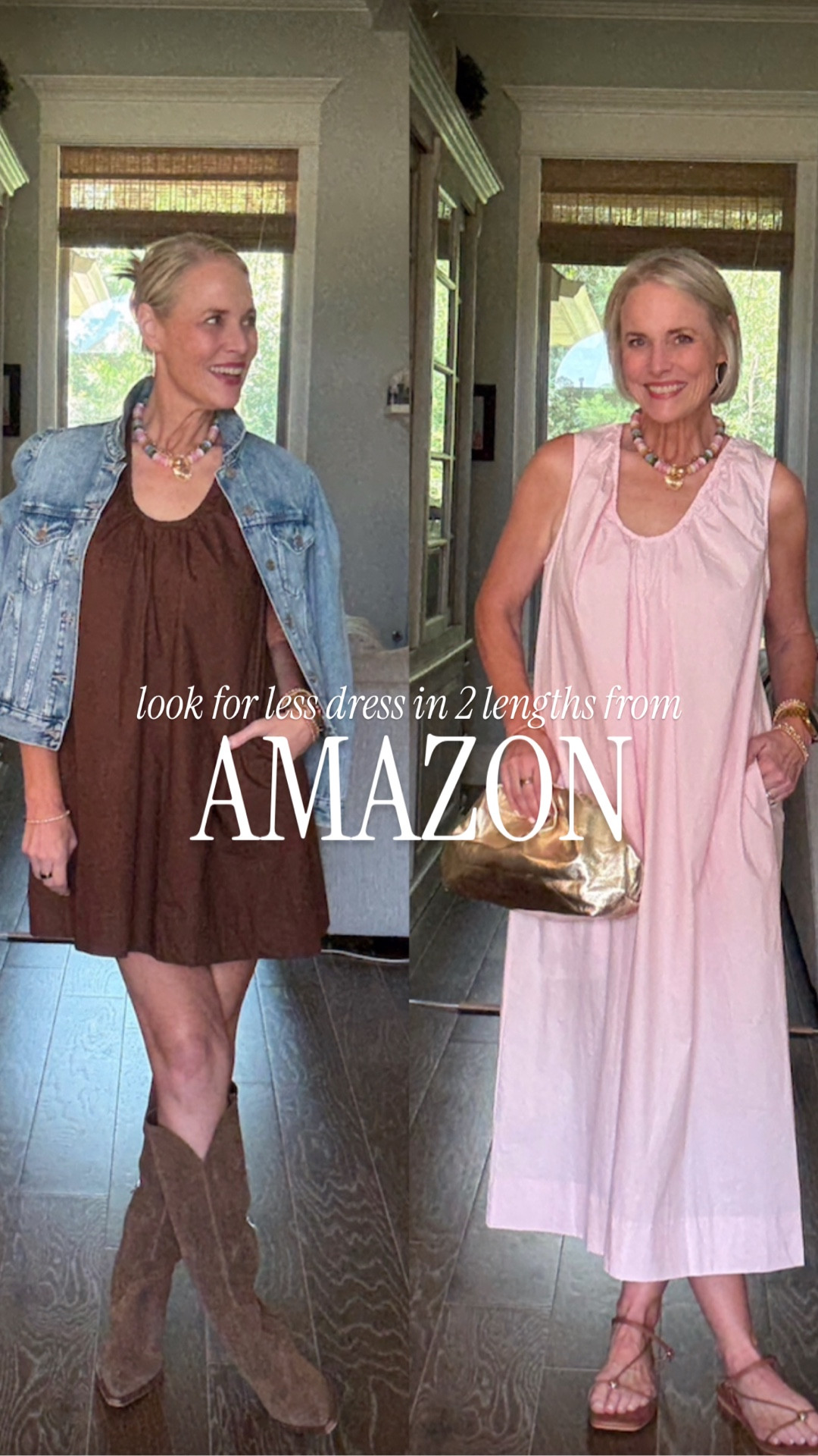 Wearing my true size medium in both these dresses! 



#LTKFindsUnder50 #LTKOver40 #LTKStyleTip