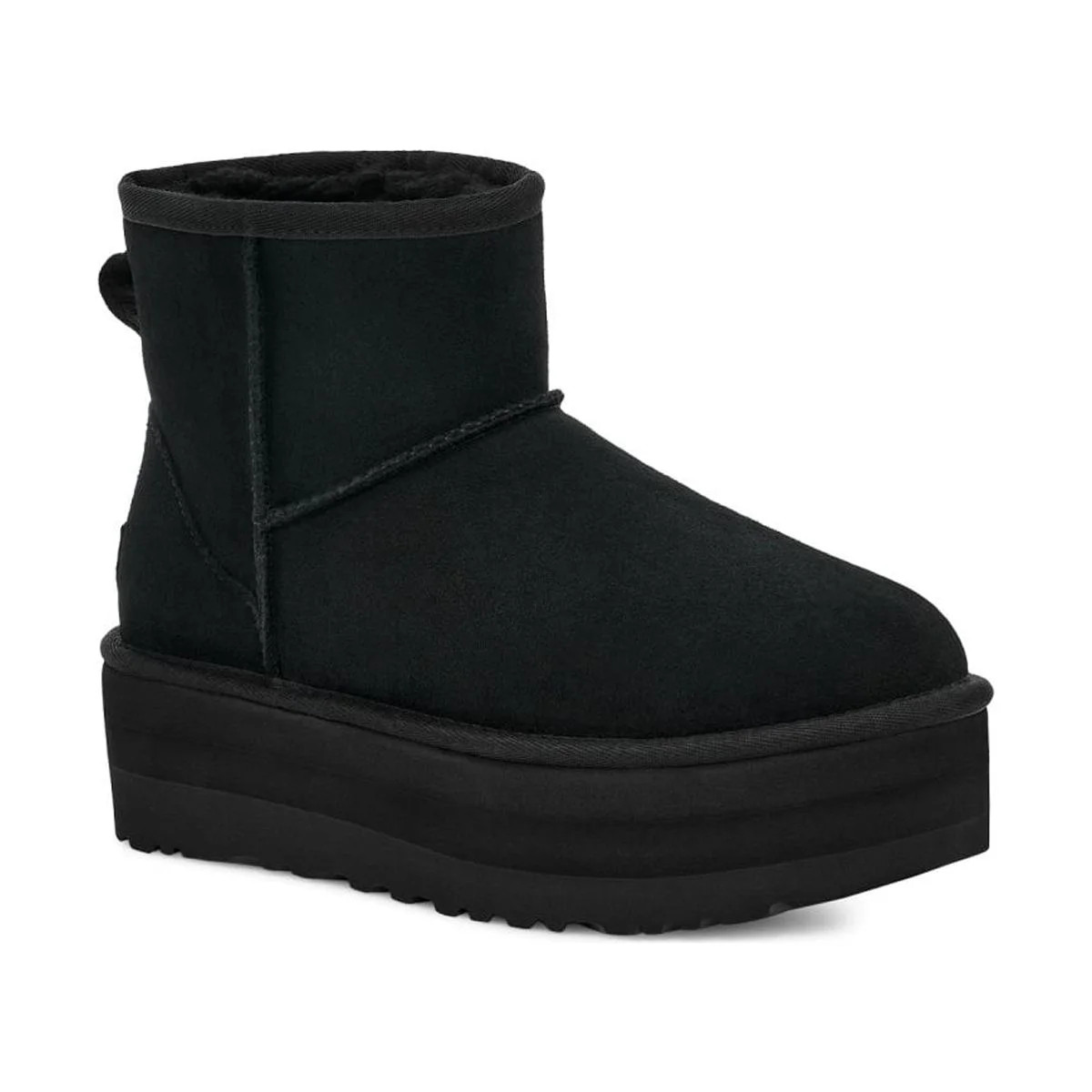 UGG Womens Classic Mini Platform Boots Black - 1134991-BLK BLACK | Walmart (US)