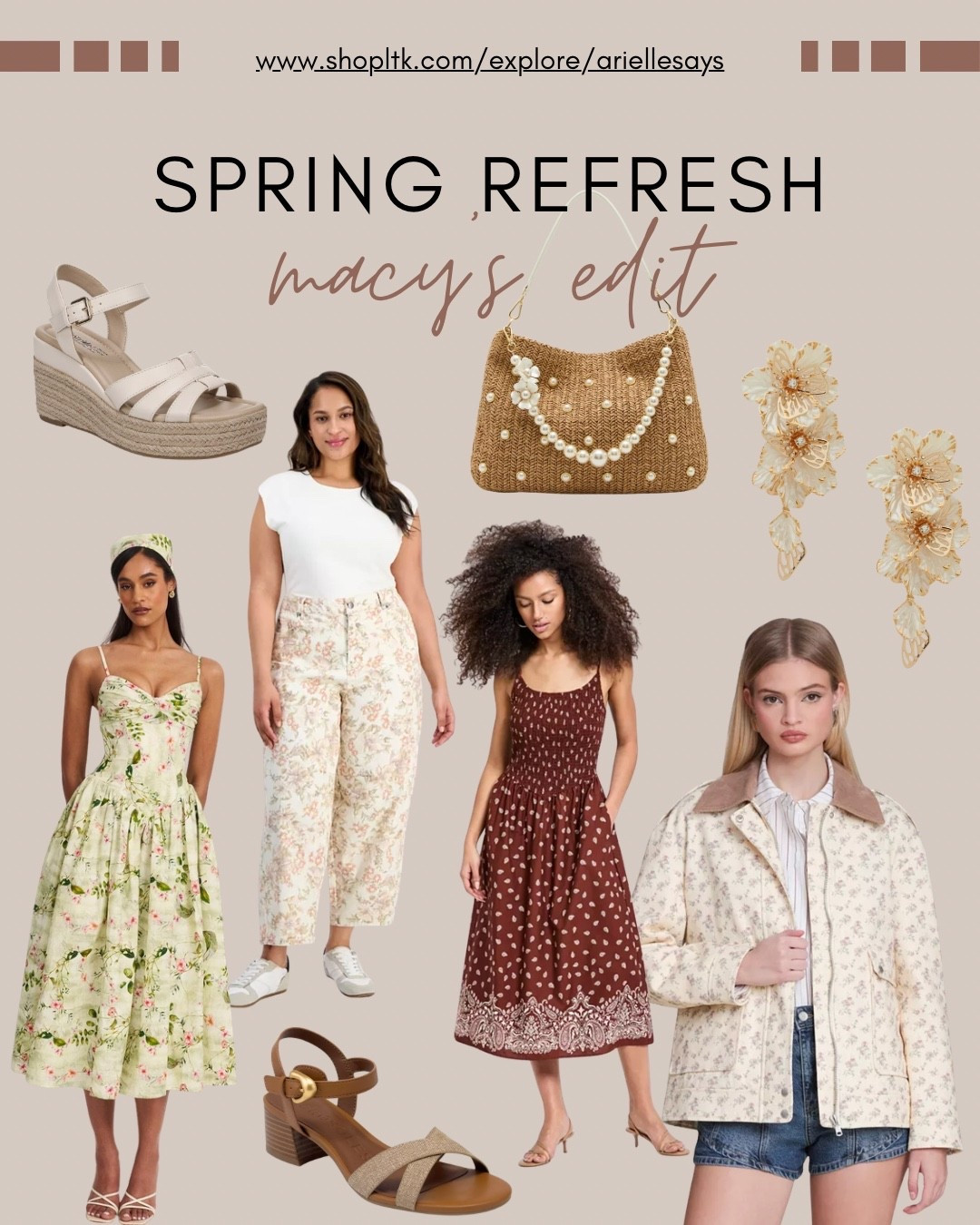 A bunch of spring items have dropped at Macys! In love with these neutrals for the season  

#LTKPlusSize #LTKSpringSale #LTKWorkwear