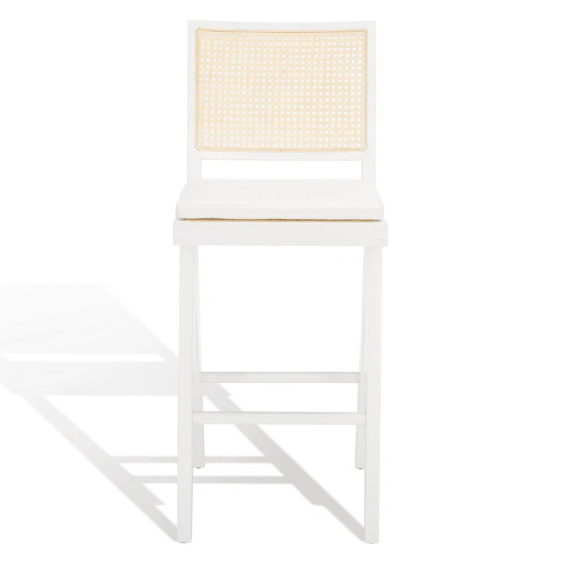 Colette Rattan Barstool | Perigold