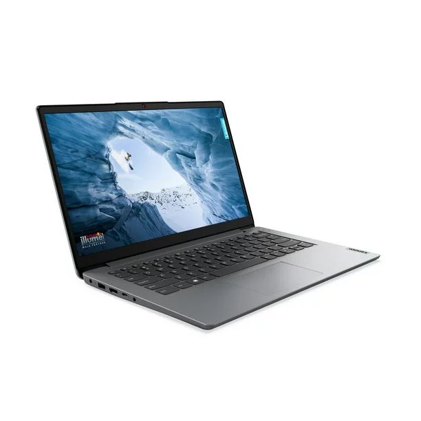 Lenovo Ideapad 1i, 14.0" Laptop, Intel Pentium N5030, 4GB RAM, 128GB SSD, Cloud Grey, Windows 11 ... | Walmart (US)