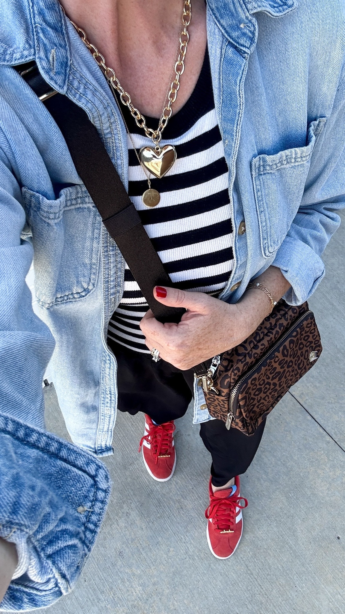 This black and white stripe tank has a built in bra! I wore it ALL the time last year!! On major sale!

#LTKmomlife #LTKSaleAlert