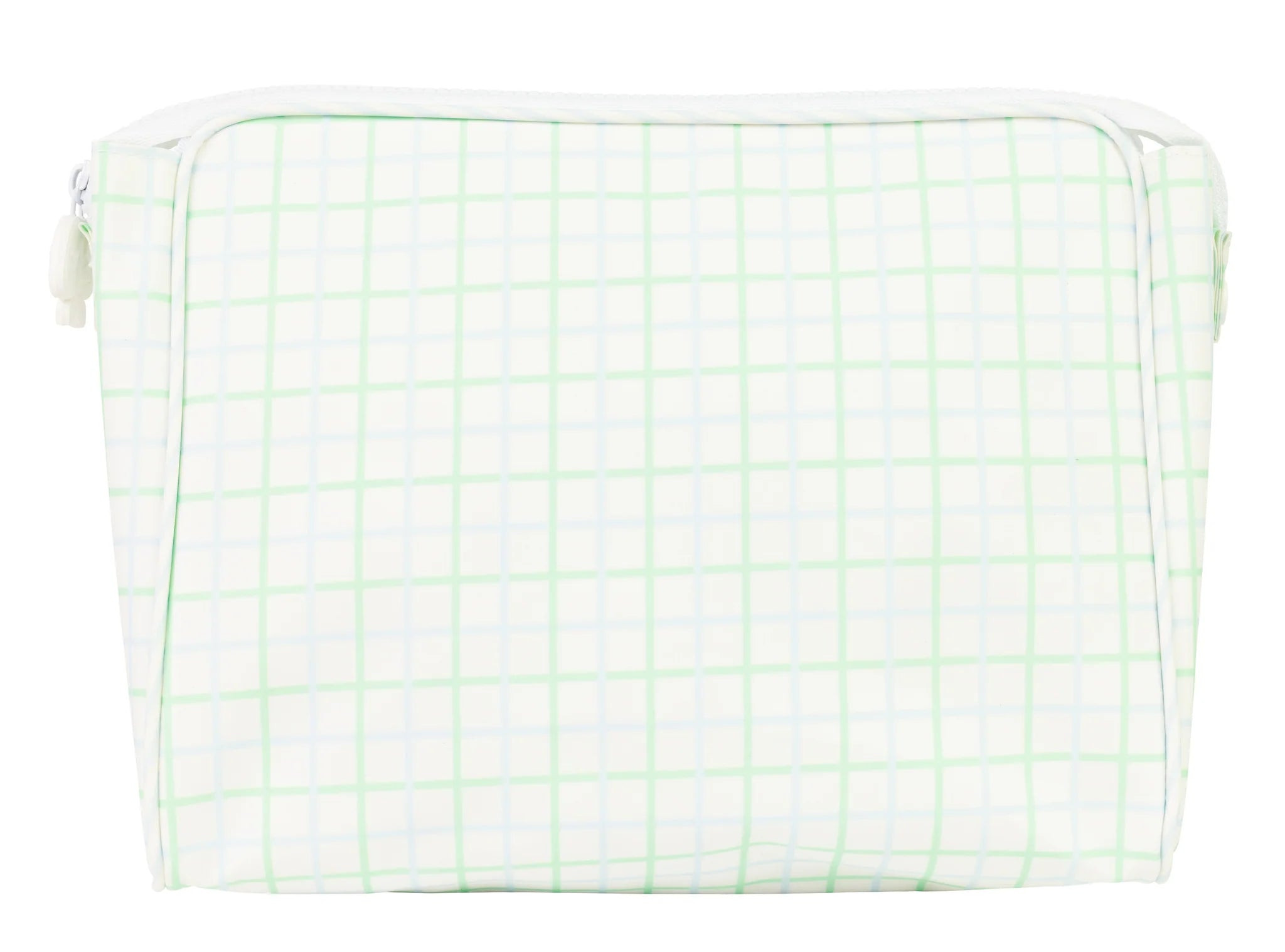 Apple Of My Isla Blue and Green Windowpane Go Bag- Large | JoJo Mommy
