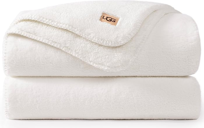 UGG Whitecap Plush Throw Blanket Fleece Soft Fuzzy Throw Blankets for Couch or Bed, Home Decor, W... | Amazon (US)