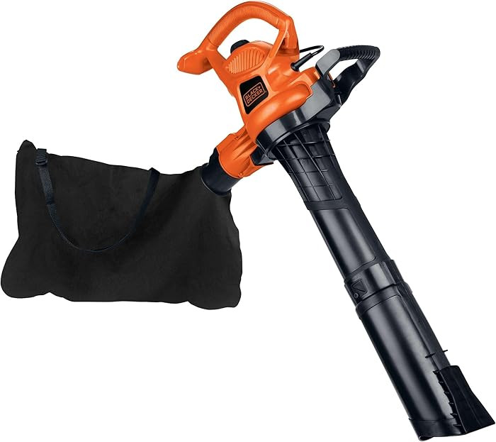 BLACK+DECKER Corded Leaf Blower Leaf Vacuum and Leaf Mulcher 3-in-1, Up to 230 MPH, 12 Amp Handhe... | Amazon (US)