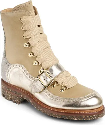 The Office of Angela Scott Miss Clementine Lace-Up Bootie (Women) | Nordstrom | Nordstrom