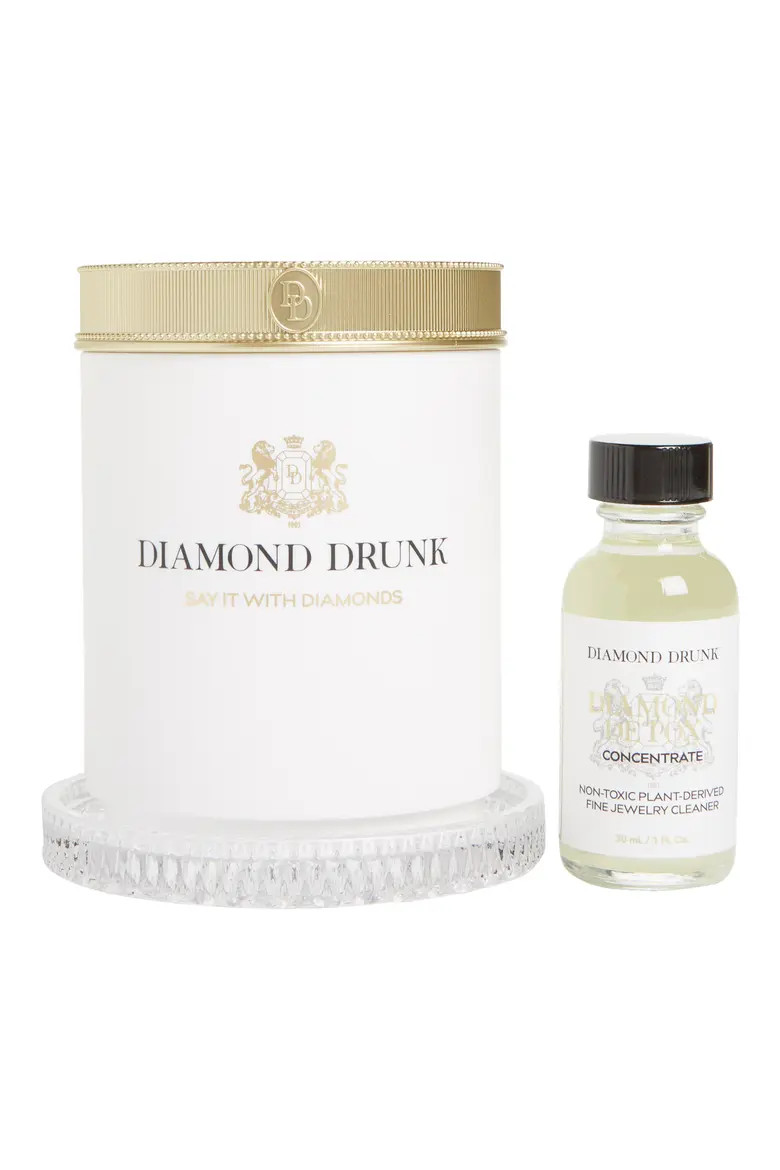 DIAMOND DRUNK Fine Jewelry Cleaner Starter Collection in Hello Lover at Nordstrom | Nordstrom