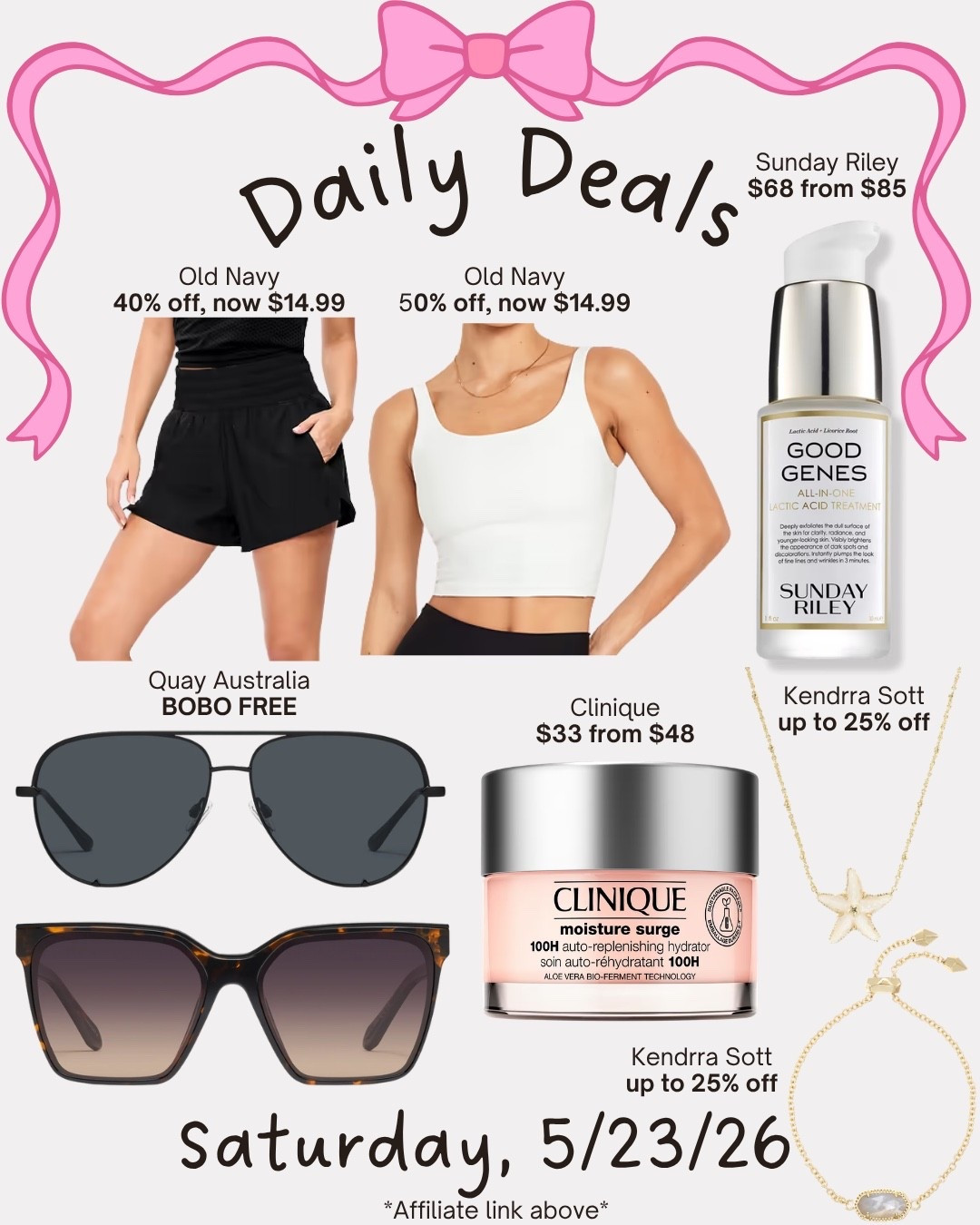 Daily deals

#LTKSaleAlert #LTKSeasonal #LTKMidsize