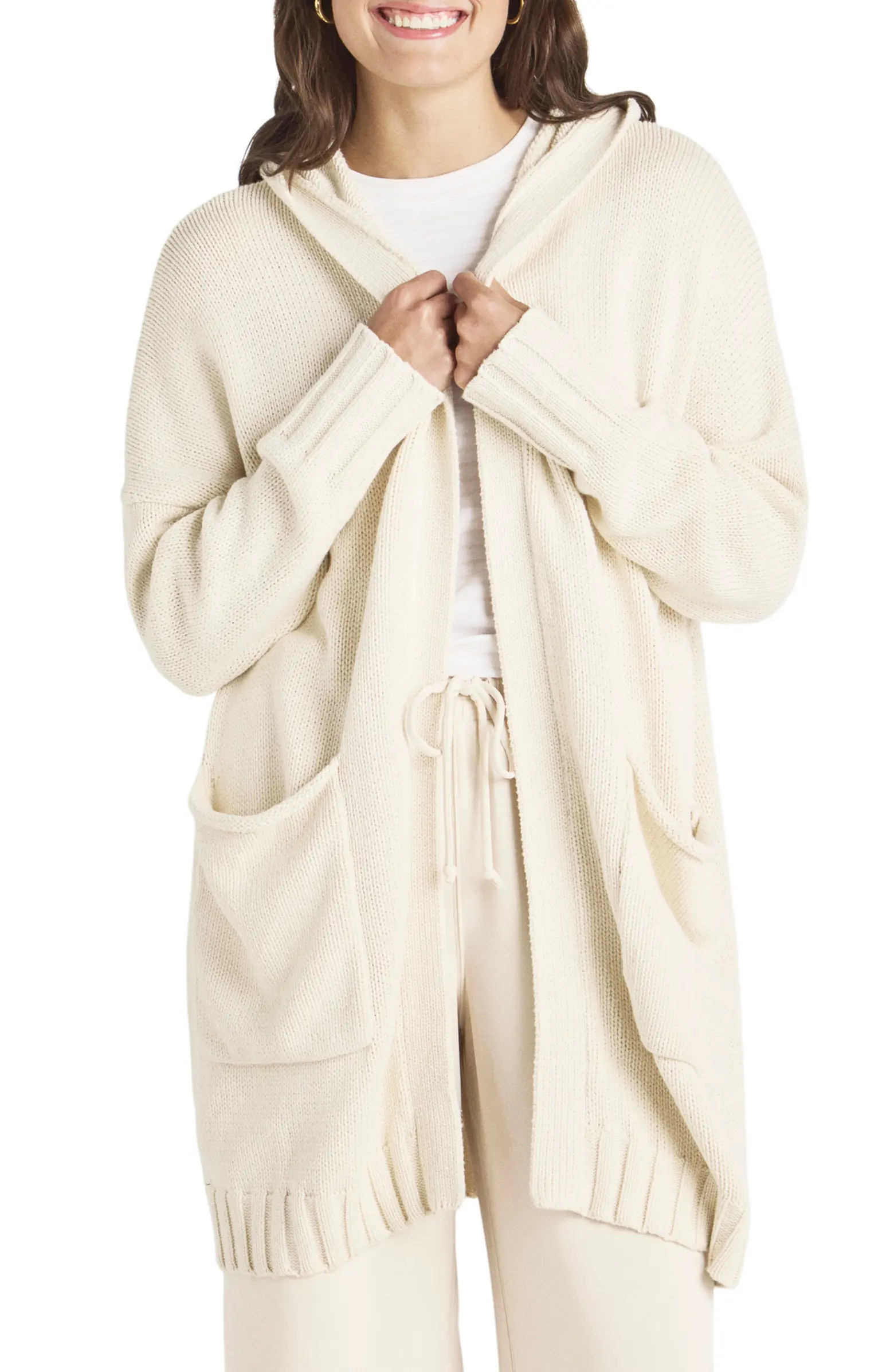 Splendid x Cella Jane Hooded Longline Cardigan | Nordstrom | Nordstrom