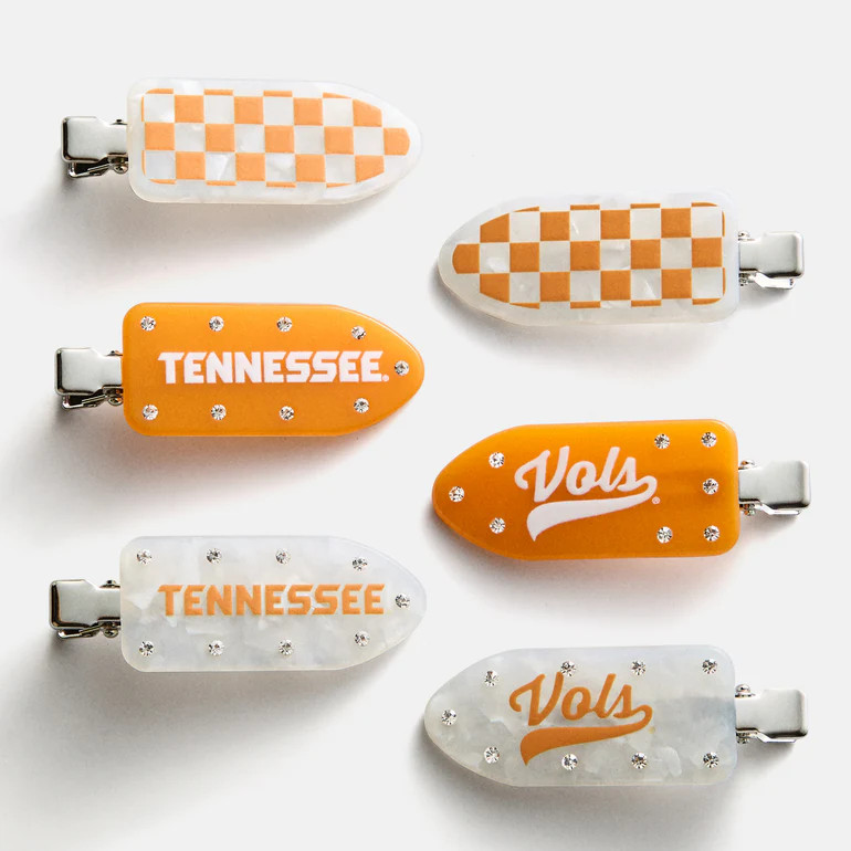 University of Tennessee Creaseless Hair Clip Set - University of Tenne | BaubleBar