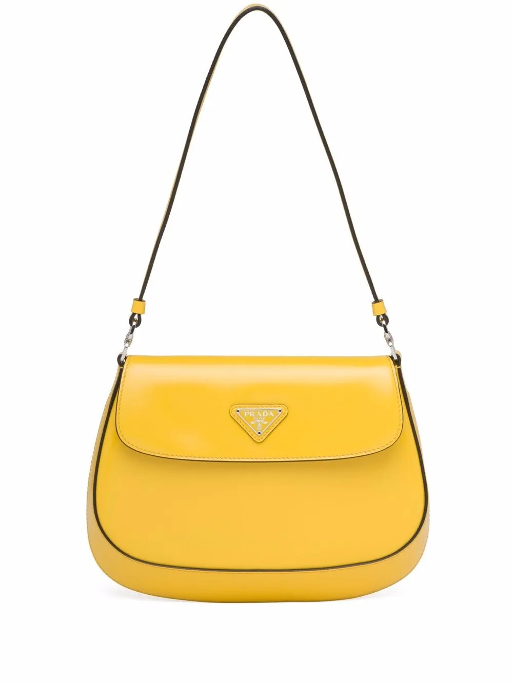 Prada Cleo Leather Shoulder Bag - Farfetch | Farfetch Global