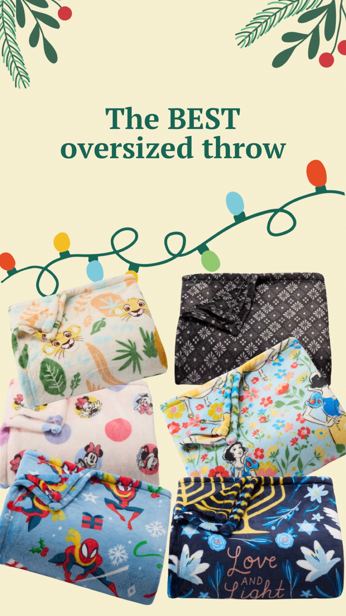 We use these blankets every single day as throws on the couch or in bed my our little one. They are the BEST! Oversized enough for an adult to use, and nice and warm for bed time also.

#LTKHome #LTKSaleAlert #LTKGiftGuide