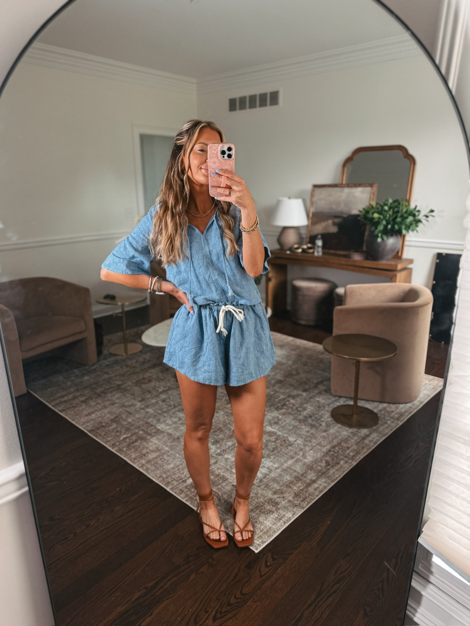 Summer outfit idea! Also would be a great Memorial Day outfit. Perfect pieces for mix and matching all summer long!

#LTKootd #LTKgrwm #LTKmomlife