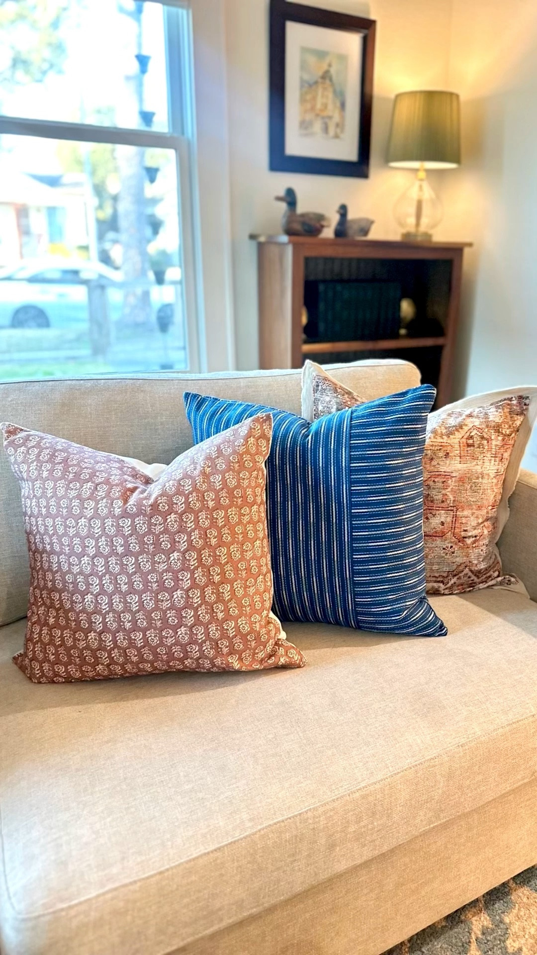 I used these throw pillows in a clients home recently and love how they look on her neutral sofa.

They were all a great price and I was very pleased with the quality. 

Most of them come as a set of 2, and I ordered my own pillow forms because I prefer to use down filled pillows and size up 2” for a fuller pillow that looks more high end.

throw pillows • living room pillows • decorative pillows • bedroom throw pillows 

#LTKHome