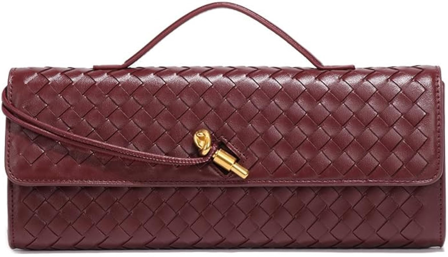 Woven Crossbody Bags for Women PU Leather Shoulder Bag Handwoven Small Hobo Bag Purses 2024 | Amazon (US)