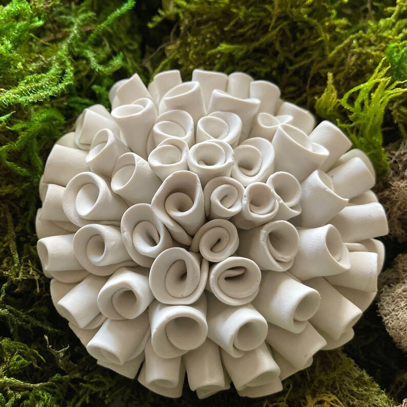 Dahlia Clay Wall Hanging | Etsy | Etsy (US)