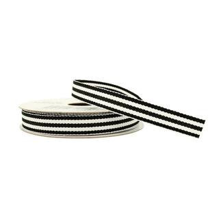 12 Pack: 3/8" x 7yd. Grosgrain Stripe Ribbon by Celebrate It™ in Black/White | Michaels® | Michaels Stores