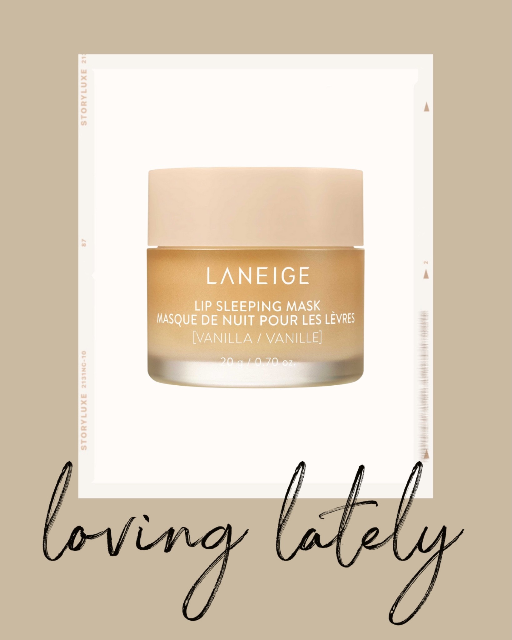 Kat Jamieson of With Love From Kat shares her favorite beauty product. Lip mask, beauty product, beauty, lip gloss. 

#LTKbeauty