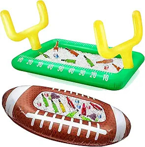 Inflatable Football Serving Bar Football Field Cooler Rugby Cooler 1 PCS for Party BBQ Picnic Poo... | Amazon (US)