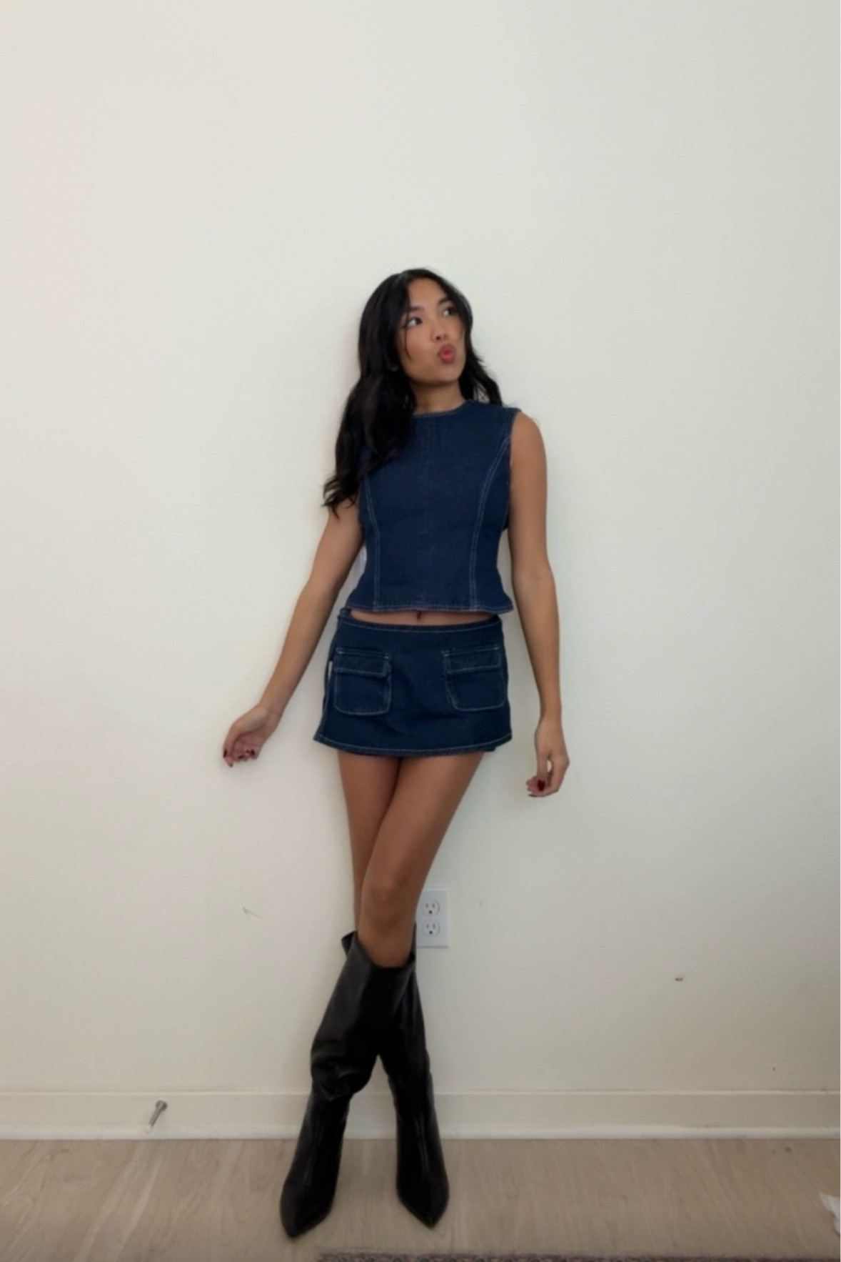 Viral denim set is back in stock!!!

#LTKfindsunder100 #LTKsalealert #LTKstyletip