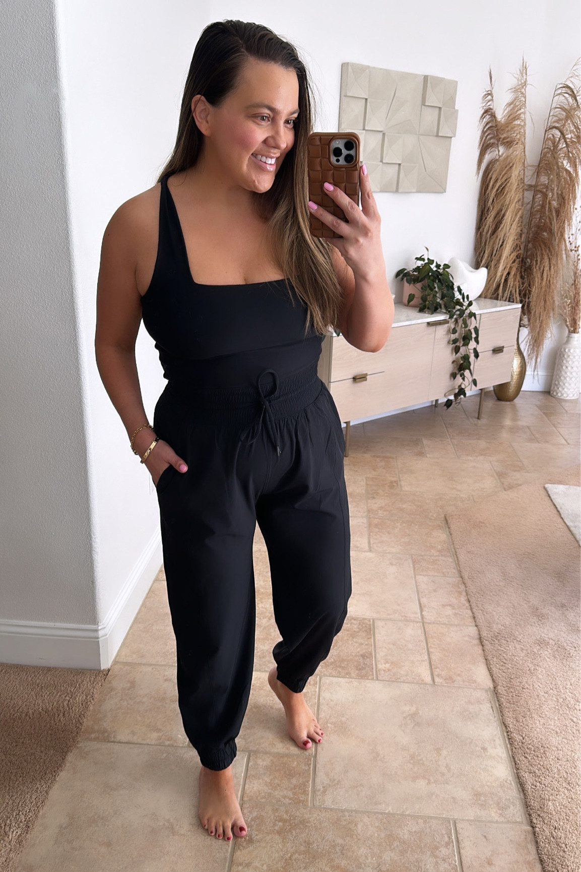 obsessed with this jumpsuit! size L 

#LTKmidsize #LTKsalealert