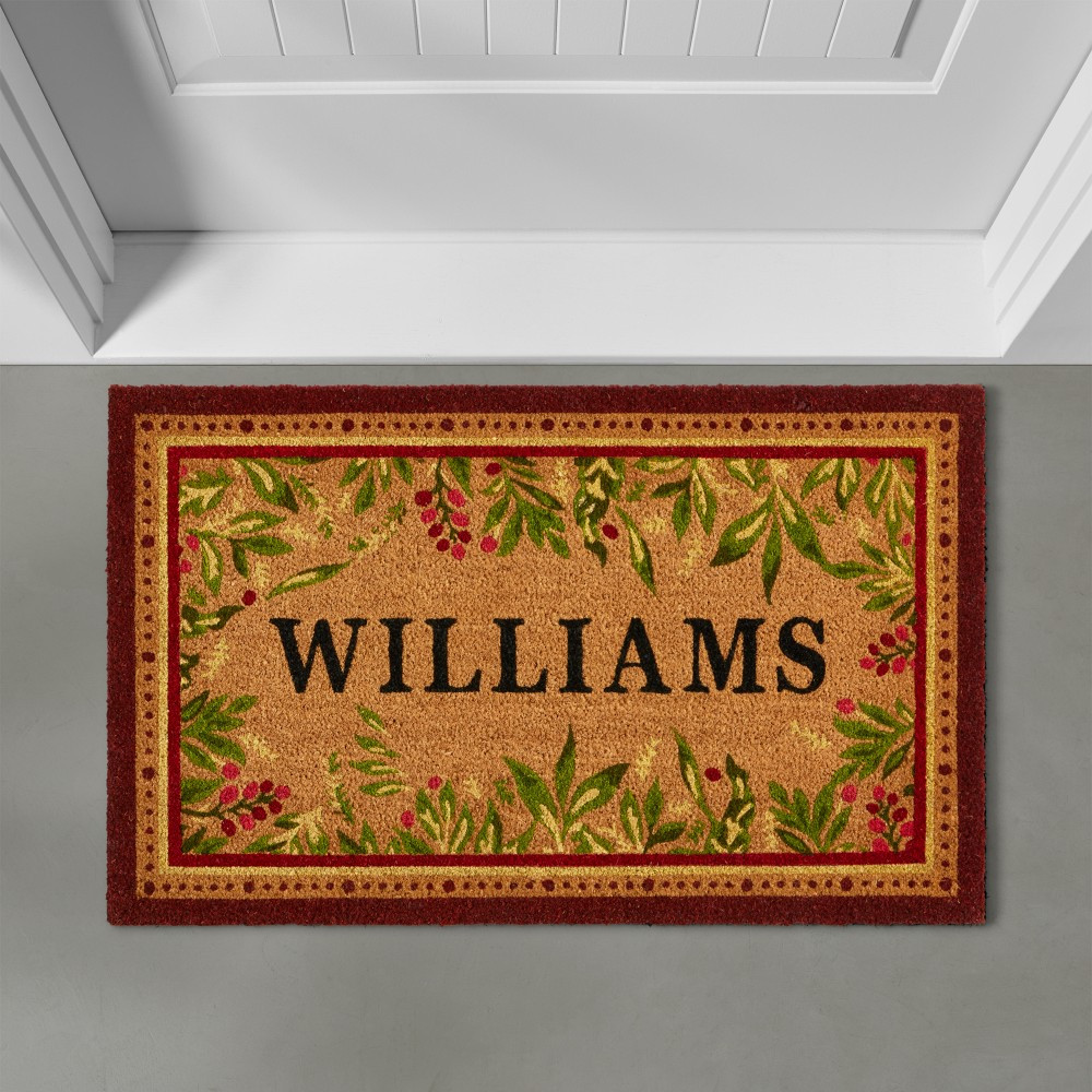 Williams Sonoma Noel Doormat | Williams-Sonoma