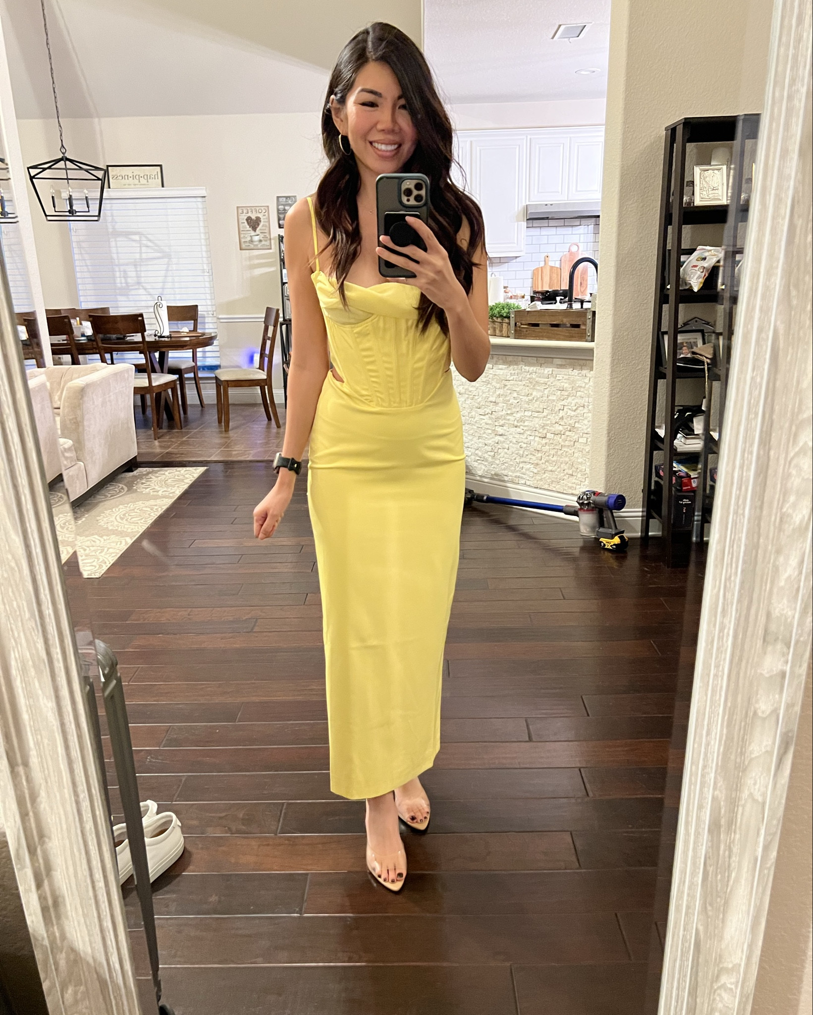 Yellow Limoncello maxi dress - size 4 #weddingguest 