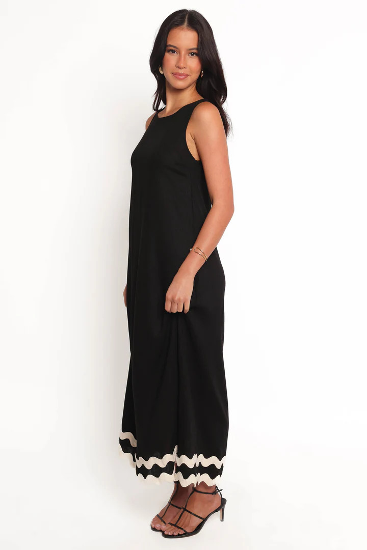 Juno Maxi Dress - Black | Petal & Pup (US)