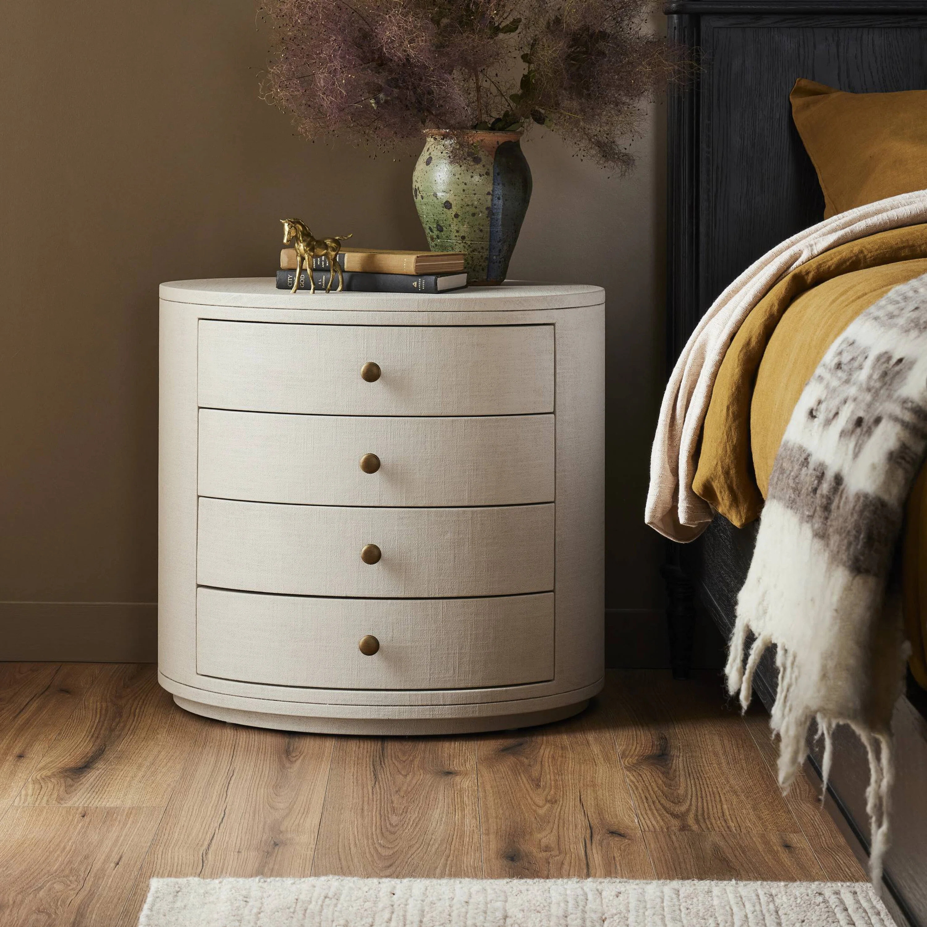 Amelia 4 - Drawer Nightstand | Perigold