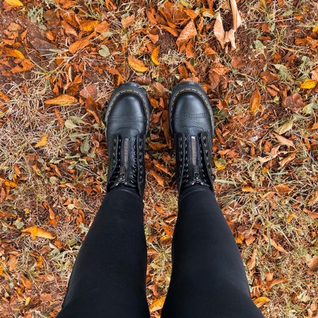My favorite Dr Martens! I absolutely love the Platform Sinclair boots. They can either be a combat boot or have the zipper! Make sure to size down.

#LTKtravel #LTKSeasonal #LTKshoecrush