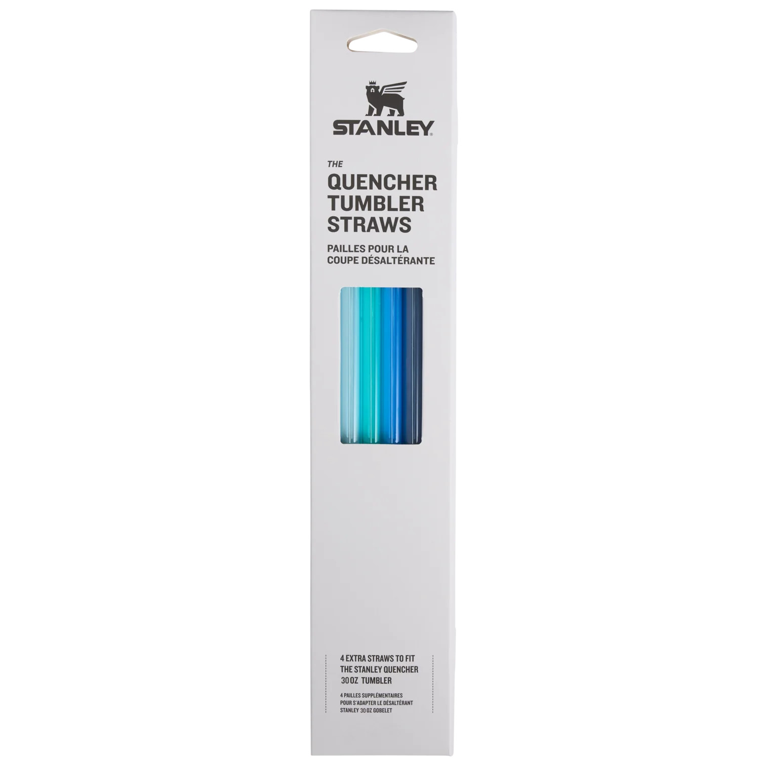 Replacement Straw 4 Pack | 30 oz Quencher Tumbler | Stanley | Stanley 1913 (US)
