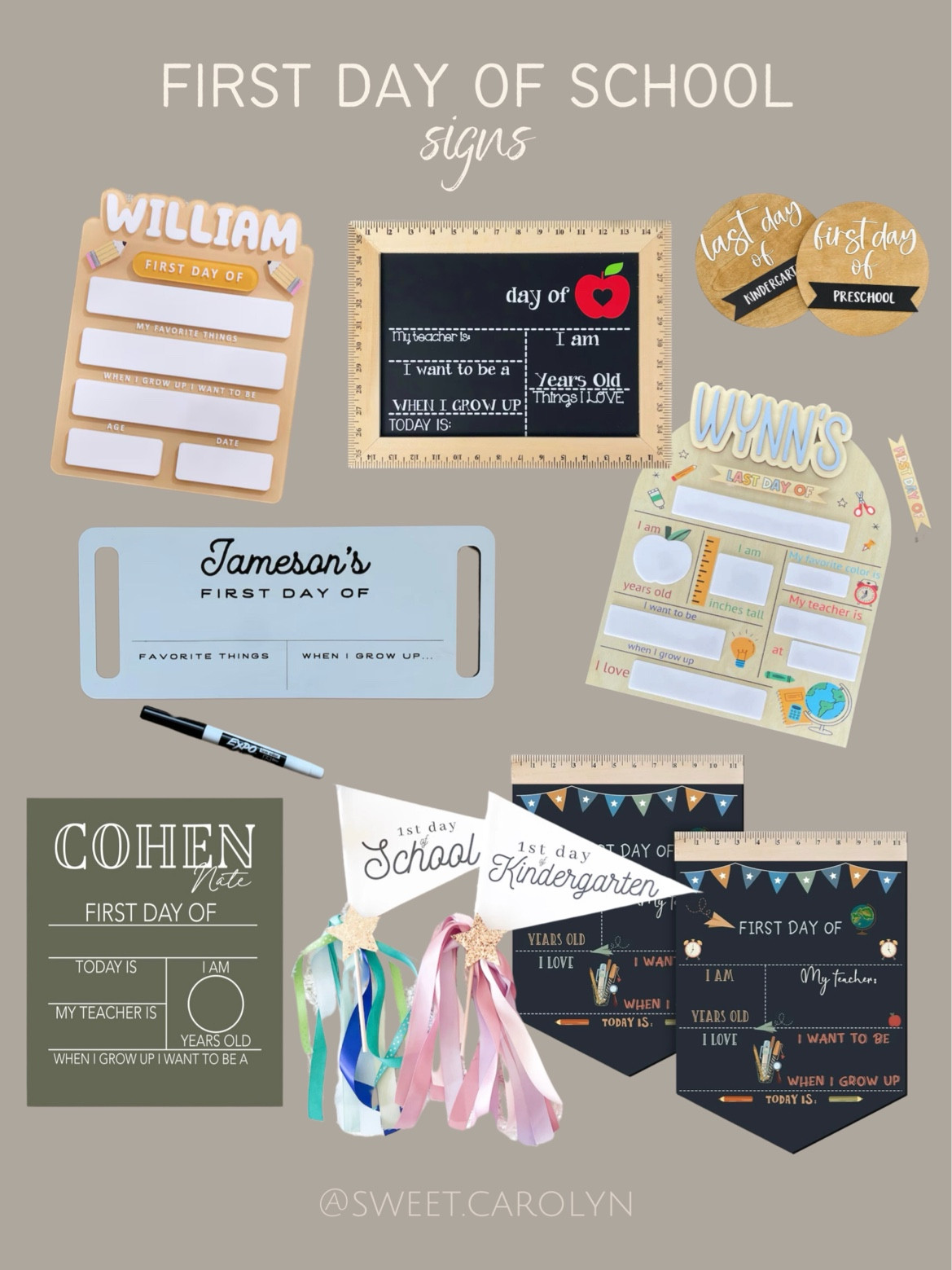 First and Last day of school signs // Back to school 

#LTKKids #LTKBacktoSchool