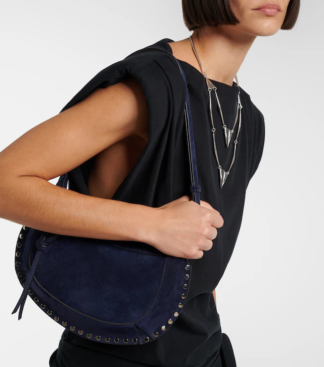 Oskan Moon suede shoulder bag | Mytheresa (UK)